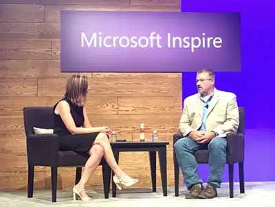 Chris Oakman at Microsoft Inspire Conference